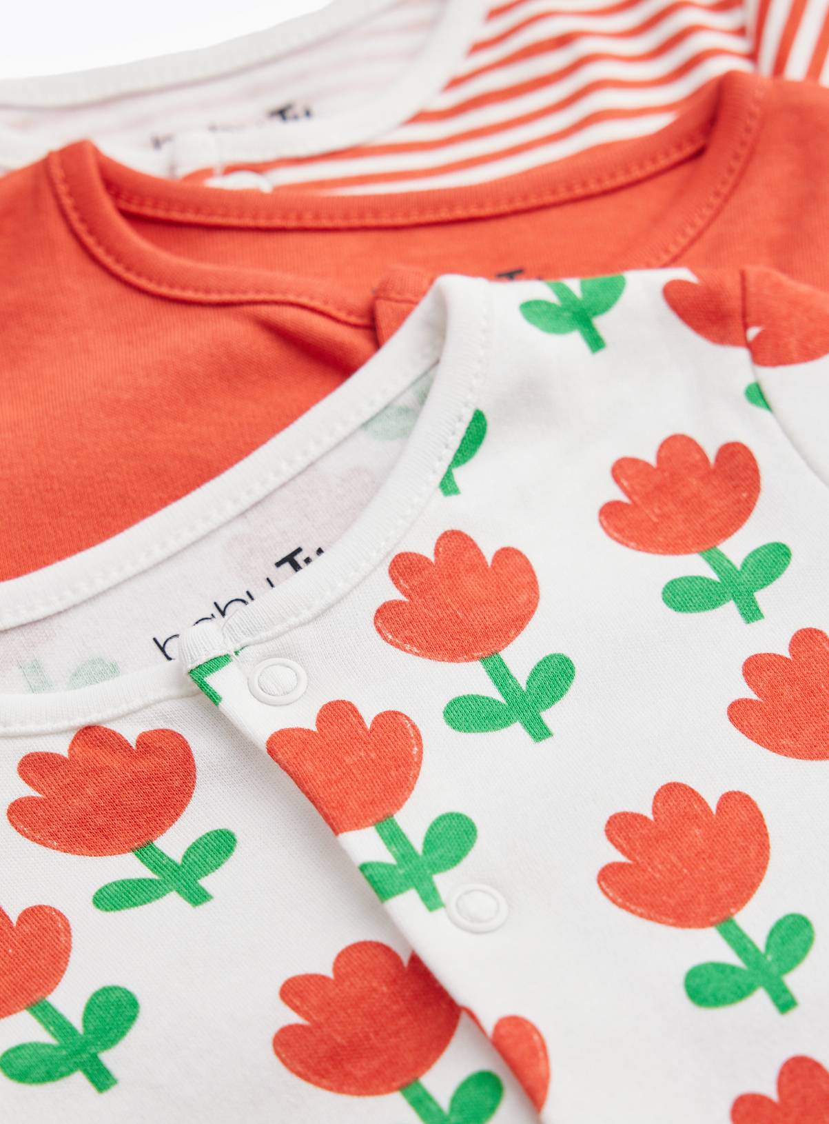 Tulip Sleepsuits 3-Pack 9-12 months - Image 2